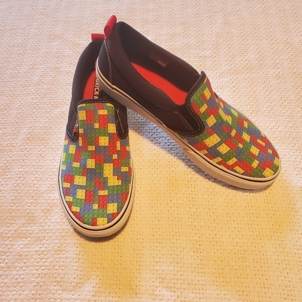 Skechers Colorful Brick Kicks Street Fame Slipon Sz. 5.5 Sneakers